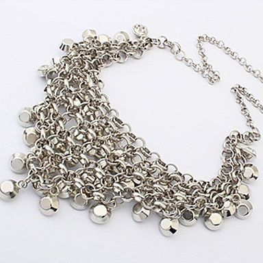 Vintage сплава Rhinestone заявление Ожерелье (разных цветов)