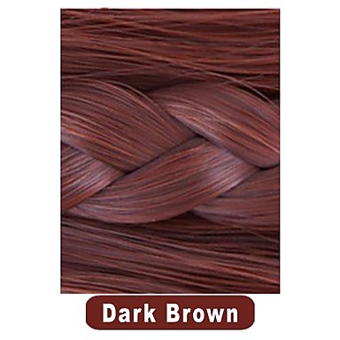 Высокая Bun Качество Синтетические 5-дюймовый Hairpiece 3 Цвета