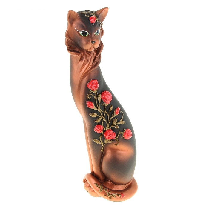 Сувенир Маркиза Роза №1 черная медь