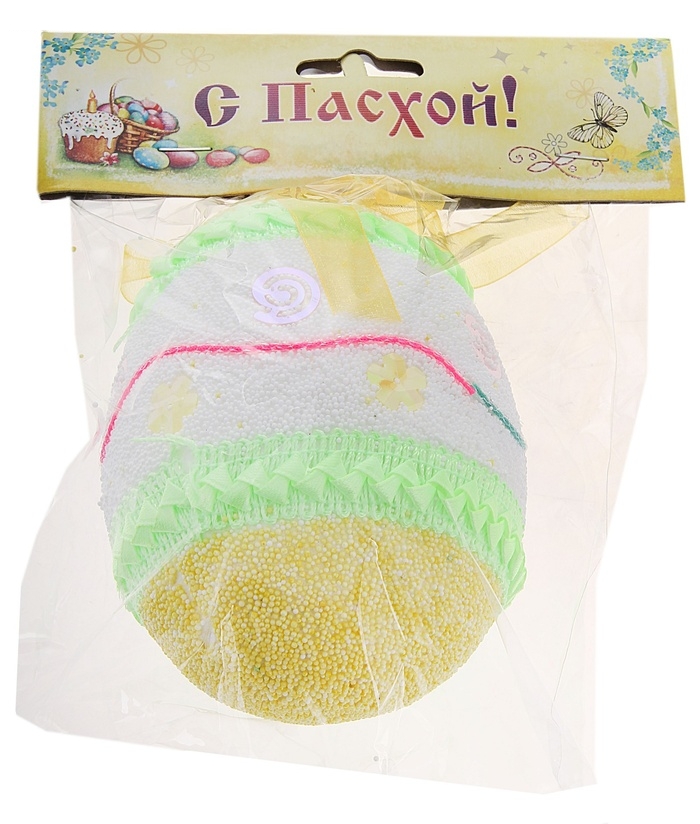 Сувенир-яйцо Спиралька с вышевкой