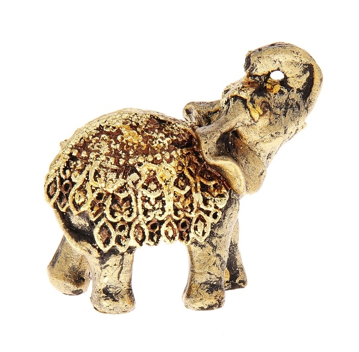 Сувенир Слонёнок в золотой попоне