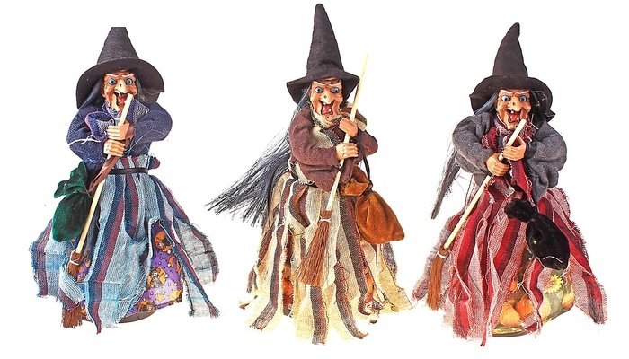 Баба яга с тыквой, музыкальная