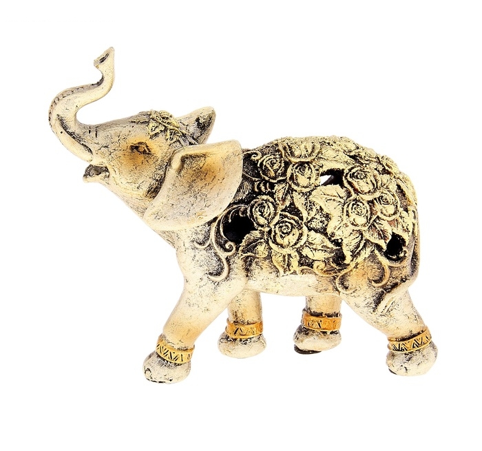 Сувенир Слон в розах