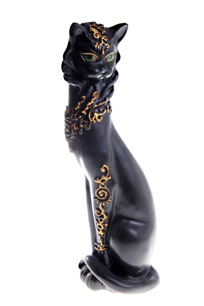 Сувенир Кошка Маркиза, орнамент, ручная работа