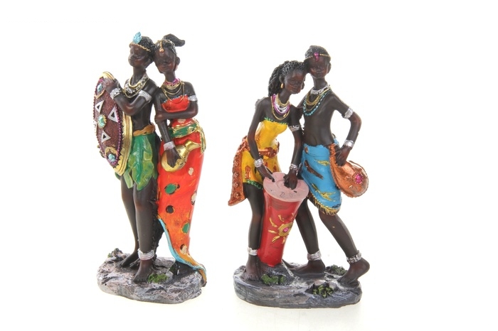 Сувенир Африканская парочка - верность, МИКС