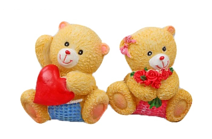 Сувенир Медвежата милые набор 12 шт.