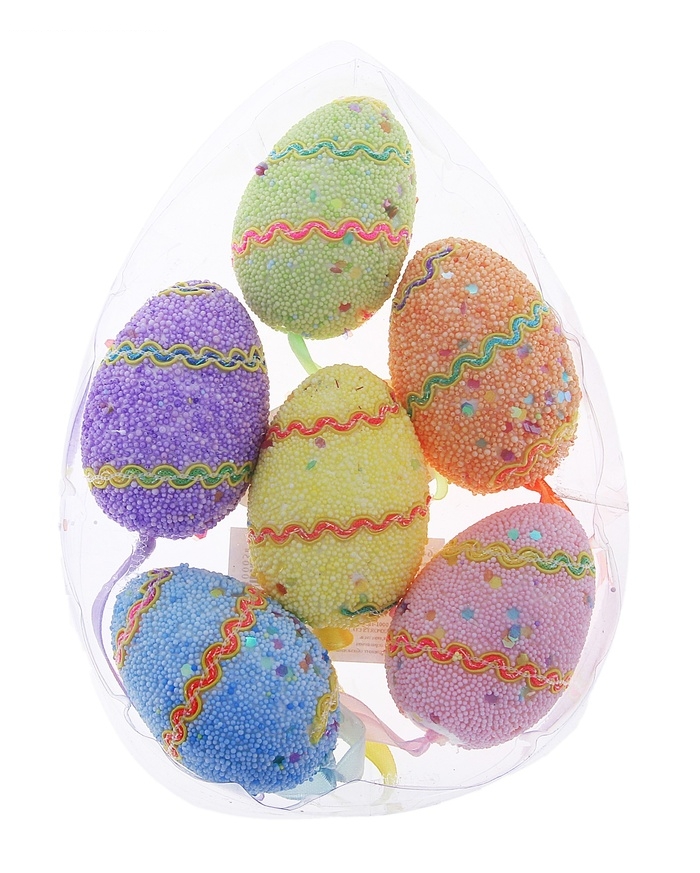 Сувенир-яйцо Спиралька, набор 6 шт