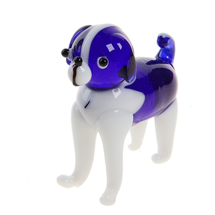 Сувенир Собачка цветная, МИКС