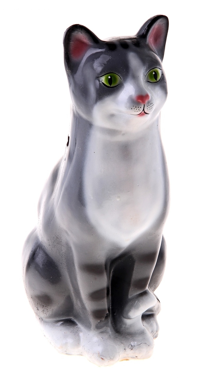 Сувенир Кот большой, гипс