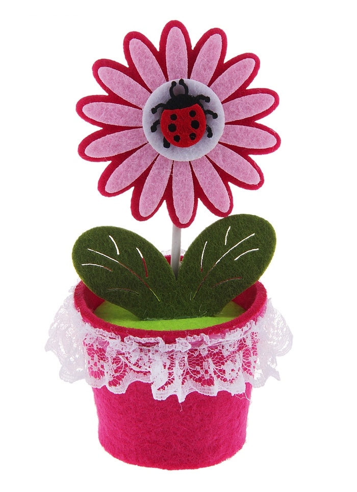 Сувенир Цветок в горшочке