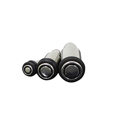 посеребренной нержавеющей стали пуля пупка / прокалывание ушей