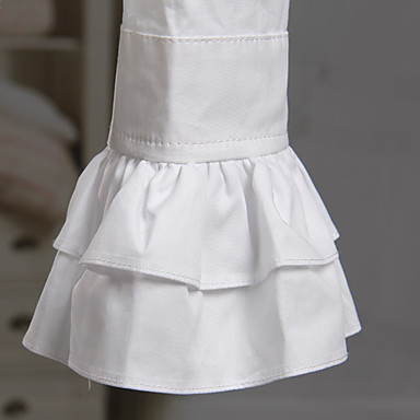 С длинным рукавом белый хлопок Аристократический Классическая Лолита блузка с бантом