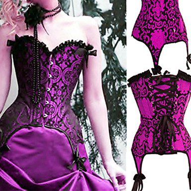 Ретро Royal Brocade Gothic Lolita корсет