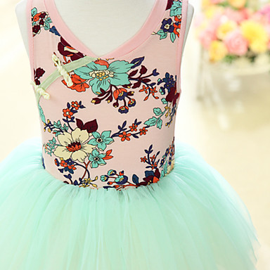 Лолита Короткие коротким рукавом розовый хлопок Cheongsam Детские платья (длина: 45cm, Грудь: 50 см)