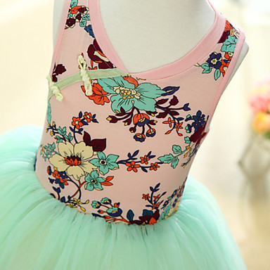 Лолита Короткие коротким рукавом розовый хлопок Cheongsam Детские платья (длина: 45cm, Грудь: 50 см)