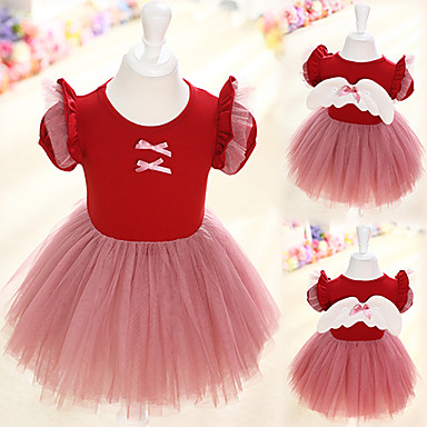 Лолита Гольфы рукавов хлопок Бургундии Детские платья (длина: 53cm, Грудь: 60 см)