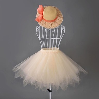 Летняя Seaside Короткие органзы Sweet Lolita Petticoat / юбка (Талия: 72см, длина: 50 см)