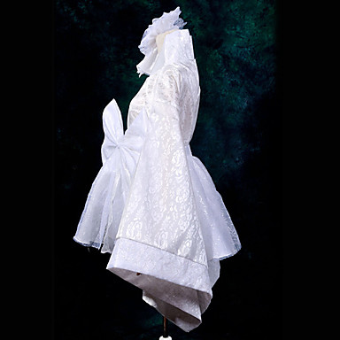 Сатиновое короткое кимоно для косплея японской Лолиты