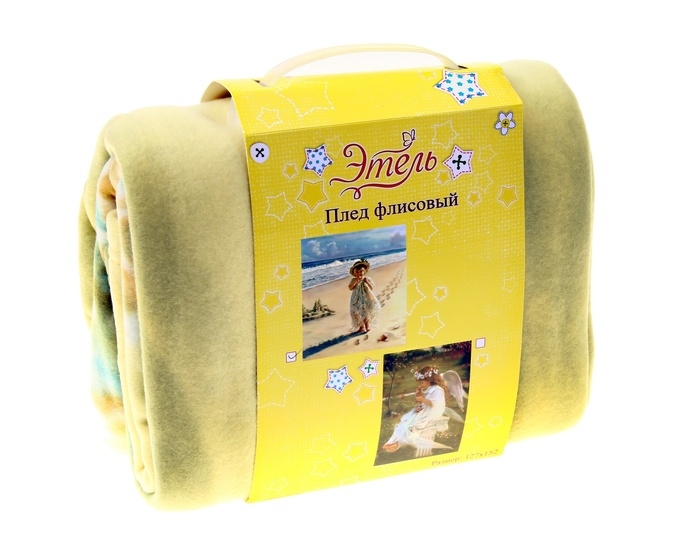 Плед Этель бейби Малышка 127*152 см, 100% п/э, флис