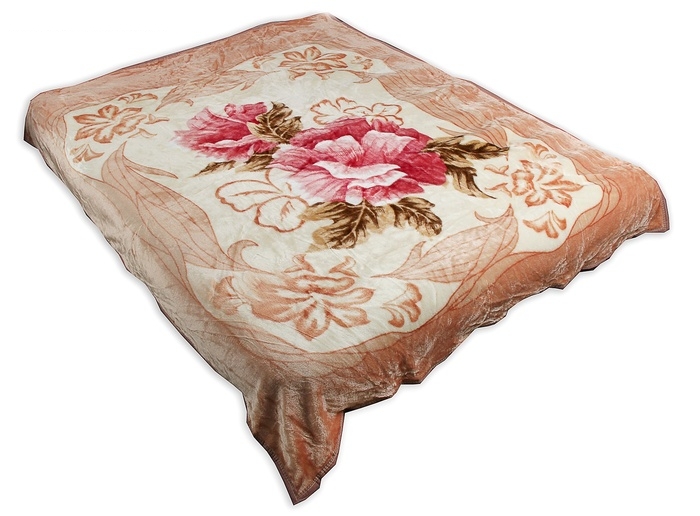 Плед Этель евро Крема 200*220 см, акрил