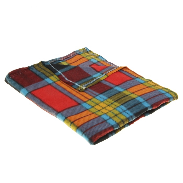 Плед Collorista Маверик 130*170 см, 100% п/э, флис, 160 гр/м2