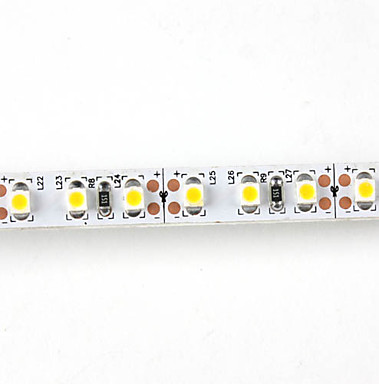 5м 10W 600x3528 SMD теплый белый свет лампы светодиодные ленты (DC 12V)