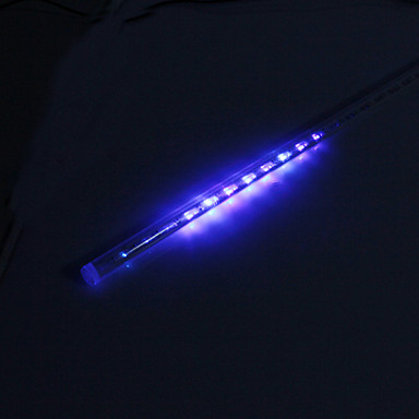 50см фестиваль украшения Blue LED Meteor Rin Светильники для Christs Prty (8-Pck, 110-220V)