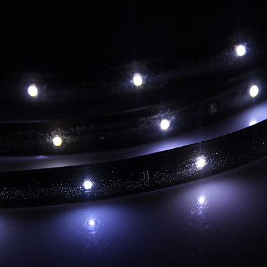 Водонепроницаемый 30см 12-LED White LED полосы света (12)