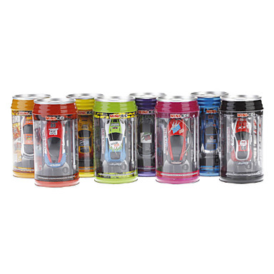 Wltoys 2015-1 1:63 Мини гоночная машинка на пульте управления, упакована в жестяную тубу. Множество цветов