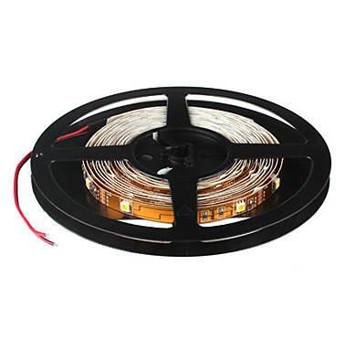 5м 7w 150x5050 SMD теплый белый свет лампы светодиодные ленты (DC 12V)