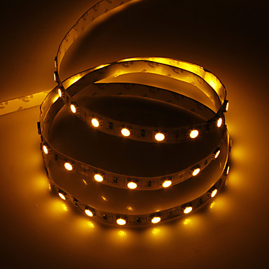 120W 10M 600x5050 SMD Желтый Светодиодные полосы света (DC12V)