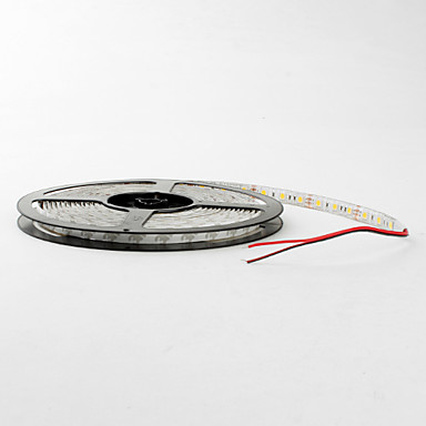 водонепроницаемый 5м 60W 300x5050 SMD холодный / теплый белый свет лампы светодиодные ленты (12)