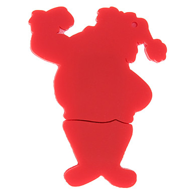 4 Гб Рождество Санта Клаус 2 USB 2.0 Flsh Drive