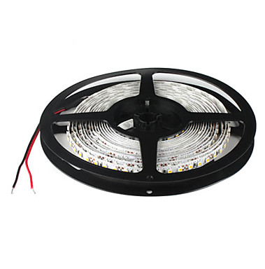 5м 10W 600x3528 SMD теплый белый свет лампы светодиодные ленты (DC 12V)