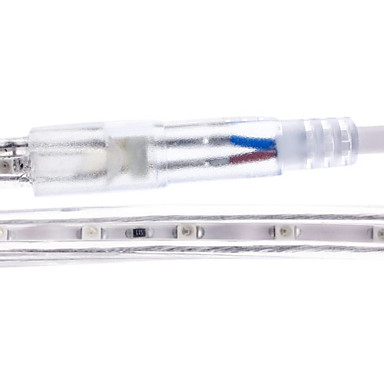 Водонепроницаемый 3,5 Вт / M 3528 SMD красный свет лампы светодиодные ленты (220, длина по выбору пользователя)