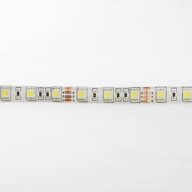 водонепроницаемый 5м 60W 300x5050 SMD холодный / теплый белый свет лампы светодиодные ленты (12)