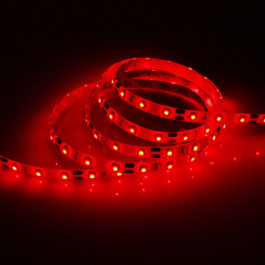 5M 20W 300x3528SMD Red Light светодиодные ленты лампы с адаптером переменного тока (100-240V)