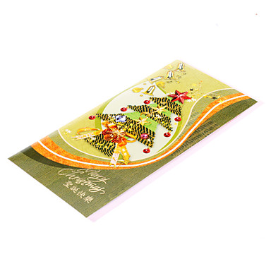 10-Pck Christs Tree Новогодняя открытка с конвертом (9,5-дюймовый)