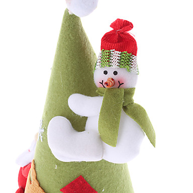 31см 12 \\\\\\\"Форма шляпа Лоскутная Трикотажные Санта-Клауса снеговик Desk Top Орнамент