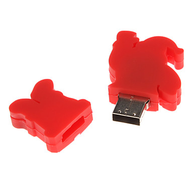 Пластиковые Деда Мороза Модель USB 4 Гб