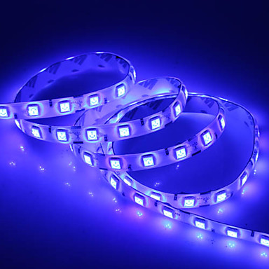 Водонепроницаемый 300x5050 SMD 5M Голубой свет лампы светодиодные ленты (12)
