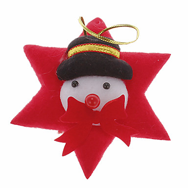 12PCS Санта-Клауса и оленя & Snow n Новогоднее украшение Рождественская елка орнамент