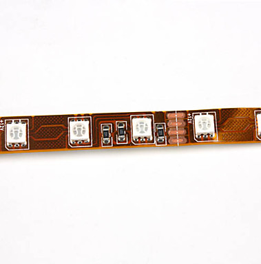 5м 14W 300x5050 SMD желтого света лампы светодиодные ленты (DC 12V)