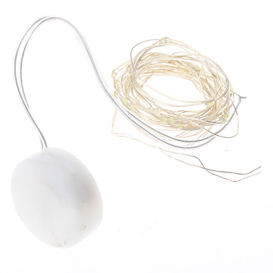 2М 20-LED White Light 2 мигающий режимы струнного Firy лампы (2xLR44)