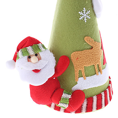 31см 12 \\\\\\\"Форма шляпа Лоскутная Трикотажные Санта-Клауса снеговик Desk Top Орнамент