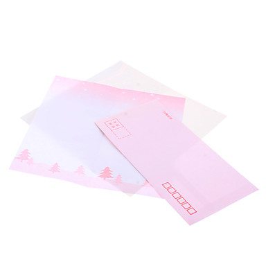 10-Pck Christs Tree Новогодняя открытка с конвертом (9,5-дюймовый)