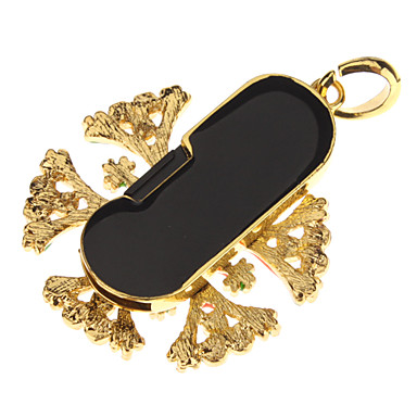 Металл Рождество Snow Flower Модель USB 16GB