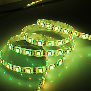 Водонепрницаемая светодиодная лента 5 м 300x3528 SMD RGB с пультом управления (12 В)