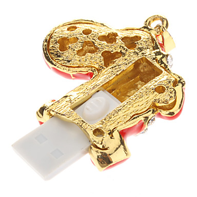 Металл Деда Мороза Пакет Модель USB 8GB
