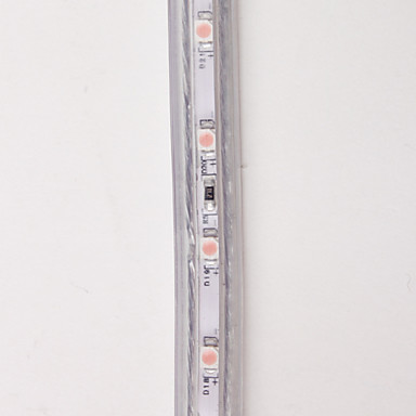 водонепроницаемый 1м 2w 30x3528 SMD фиолетовый свет лампы светодиодные ленты (220)